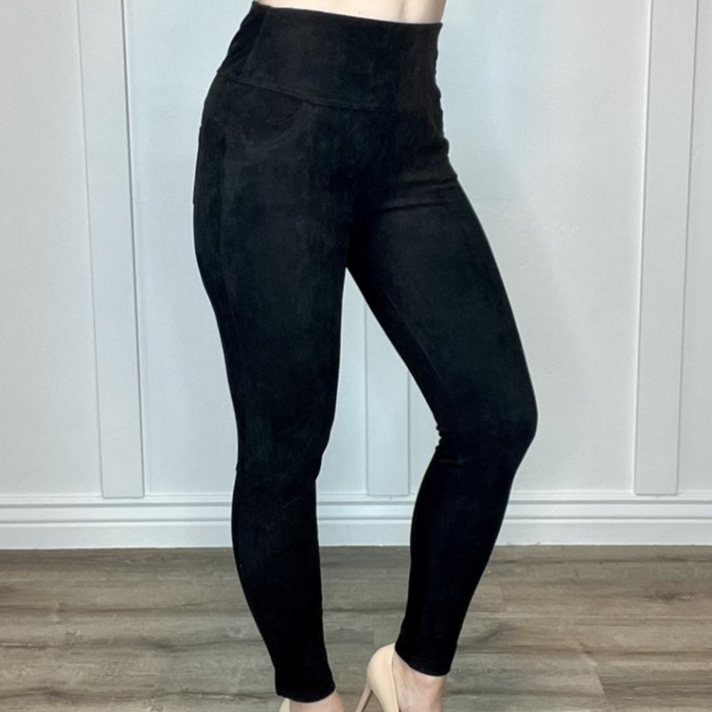 NWOT White Birch XL Suede Like Skinny Pants